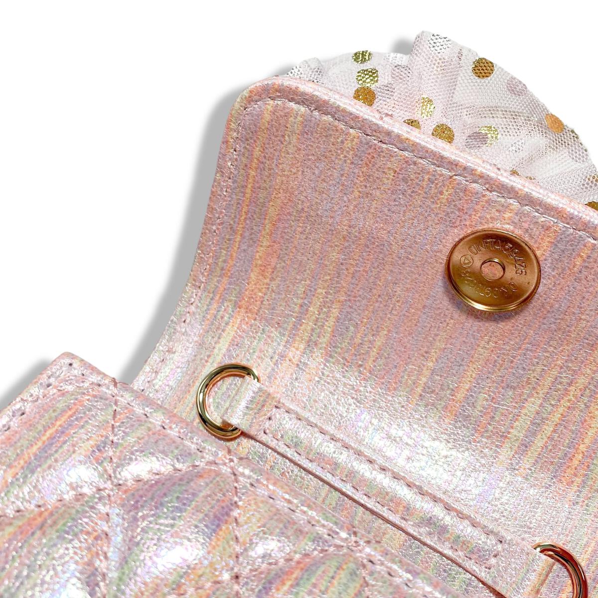 Doe A Dear - Crown Shiny Quilted Purse