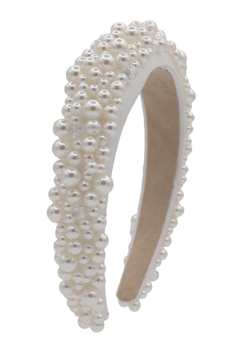 Bari Lynn - Fully Pearl Headband