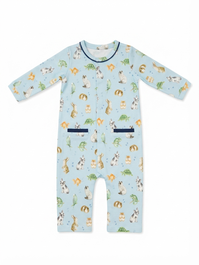 Baby Club Chic - Pet Party Pima Playsuit