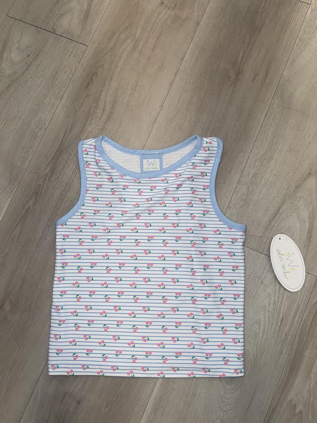 Funtasia - Cherry Print Tank Top