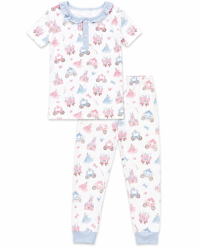 Baby Loren - Cinderella Short Sleeve Pajamas