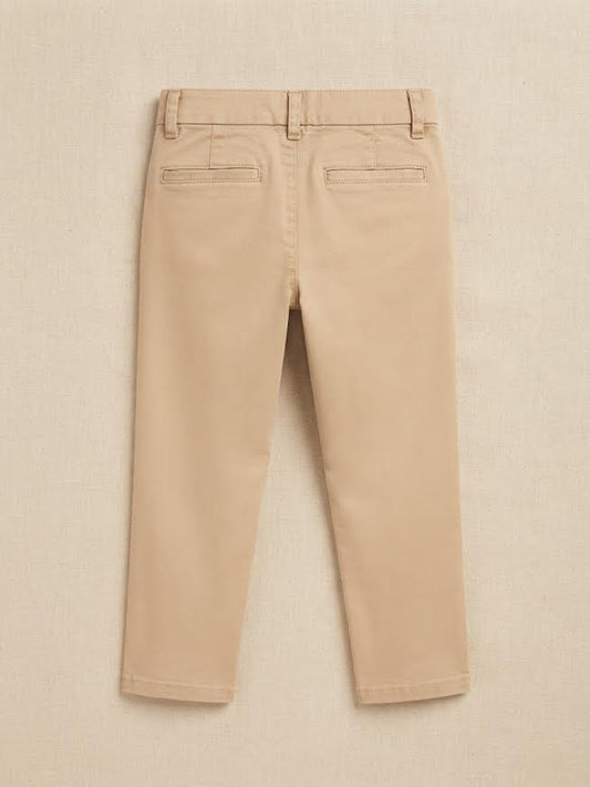 Mayoral - Boy's Khaki Dark Topo Basic Trousers
