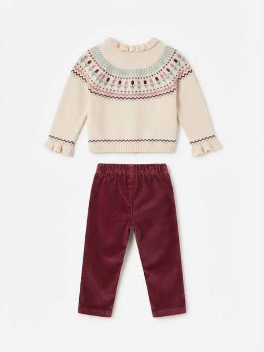 Mayoral - Tulip Sweater & Pants Set