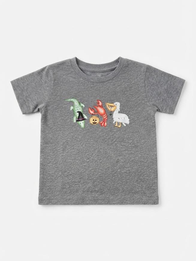 ntrl co. - Cajun Halloween Friends Tee