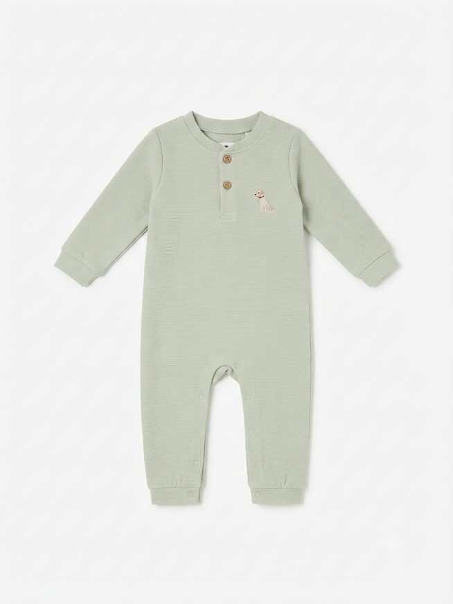 Banana Split - Puppy Boys Romper