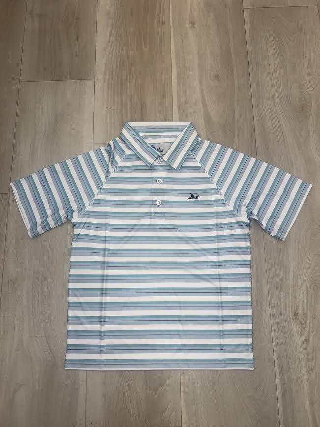 South Bound - Navy/Nile/Fog Polo