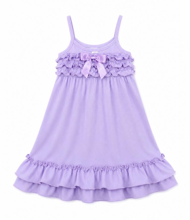 Laura Dare - Lavender Ruffle Gown
