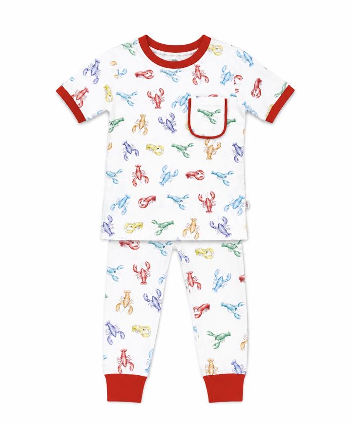Nola Tawk - Colorful Claws Organic Cotton Pajama Set
