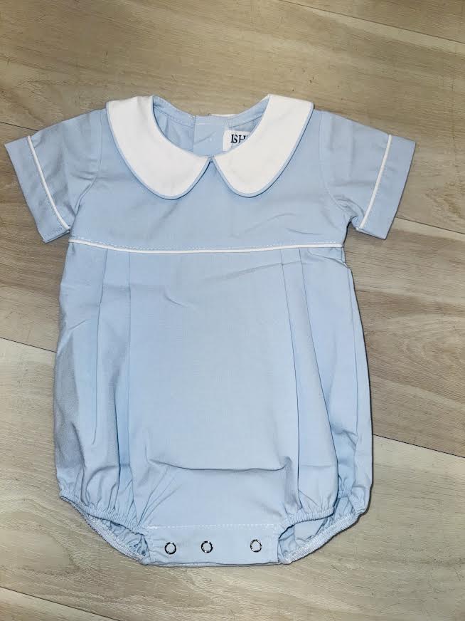 Ishtex - Blue Poplin Boy's Bubble