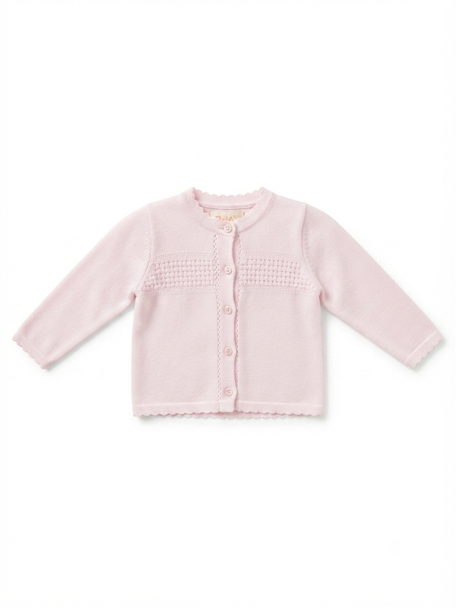 Zubel - Pink Knit Cardigan