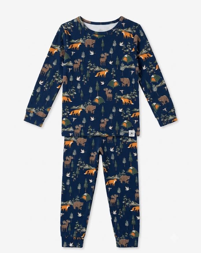 Sweet Bamboo - Wilderness Explorers Pajamas