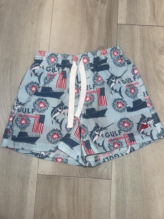 South Bound - Gulf Of America Swim Trunks