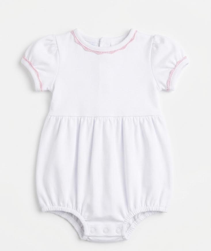 Magnolia Baby - Girls Pink Joy SS Bubble