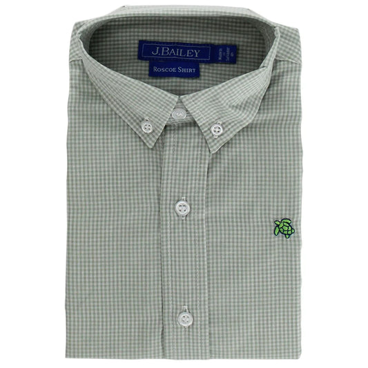 J. Bailey - Button Down Clery Microcheck
