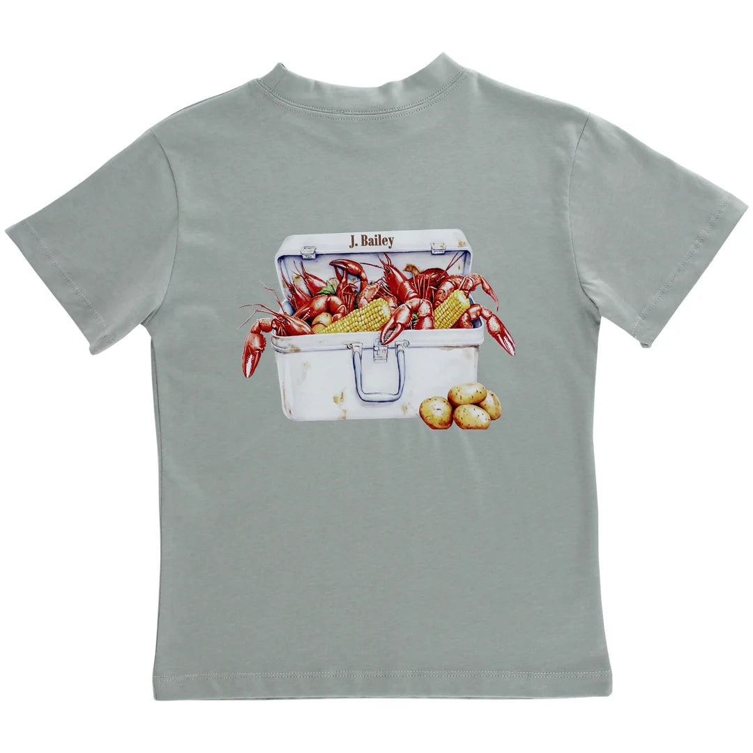 Bailey Boys - S/S Logo Crawfish Boil Tee