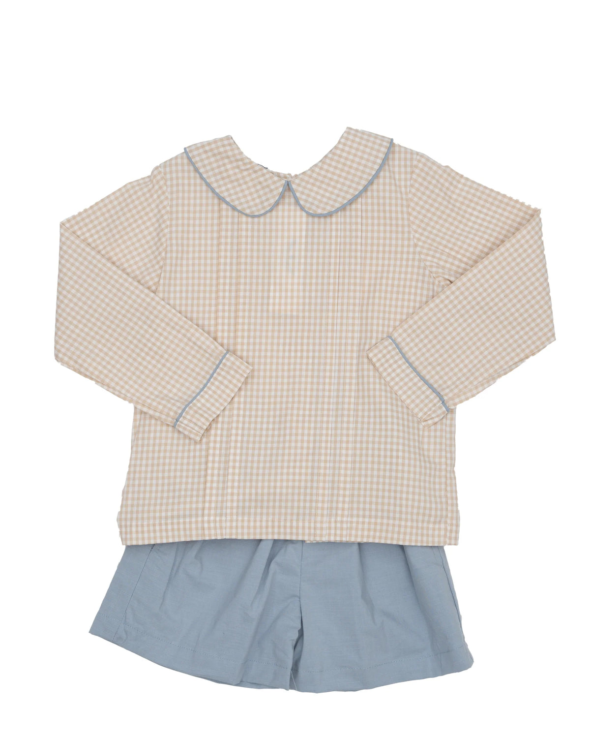The Oaks - John Tan Check Short Set