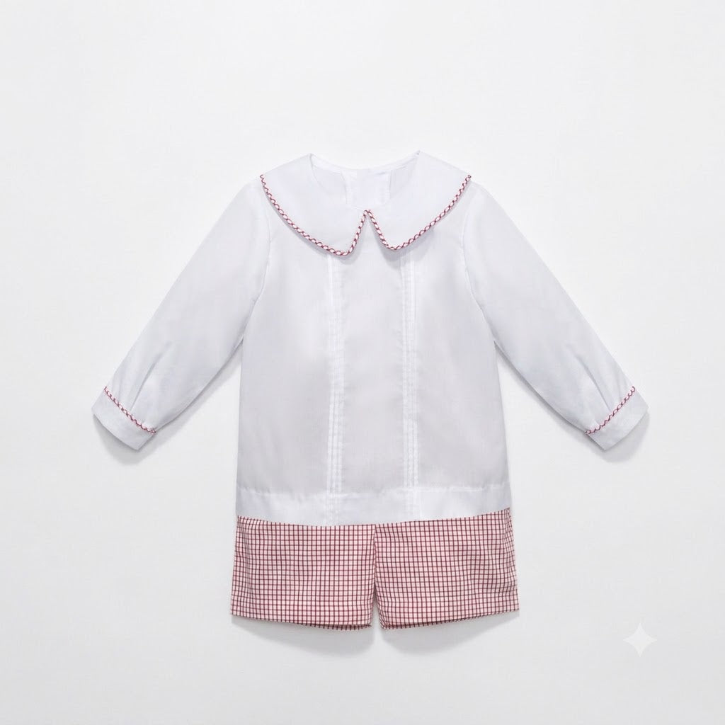Remember Nguyen - Red Square Madison Boy Short Set