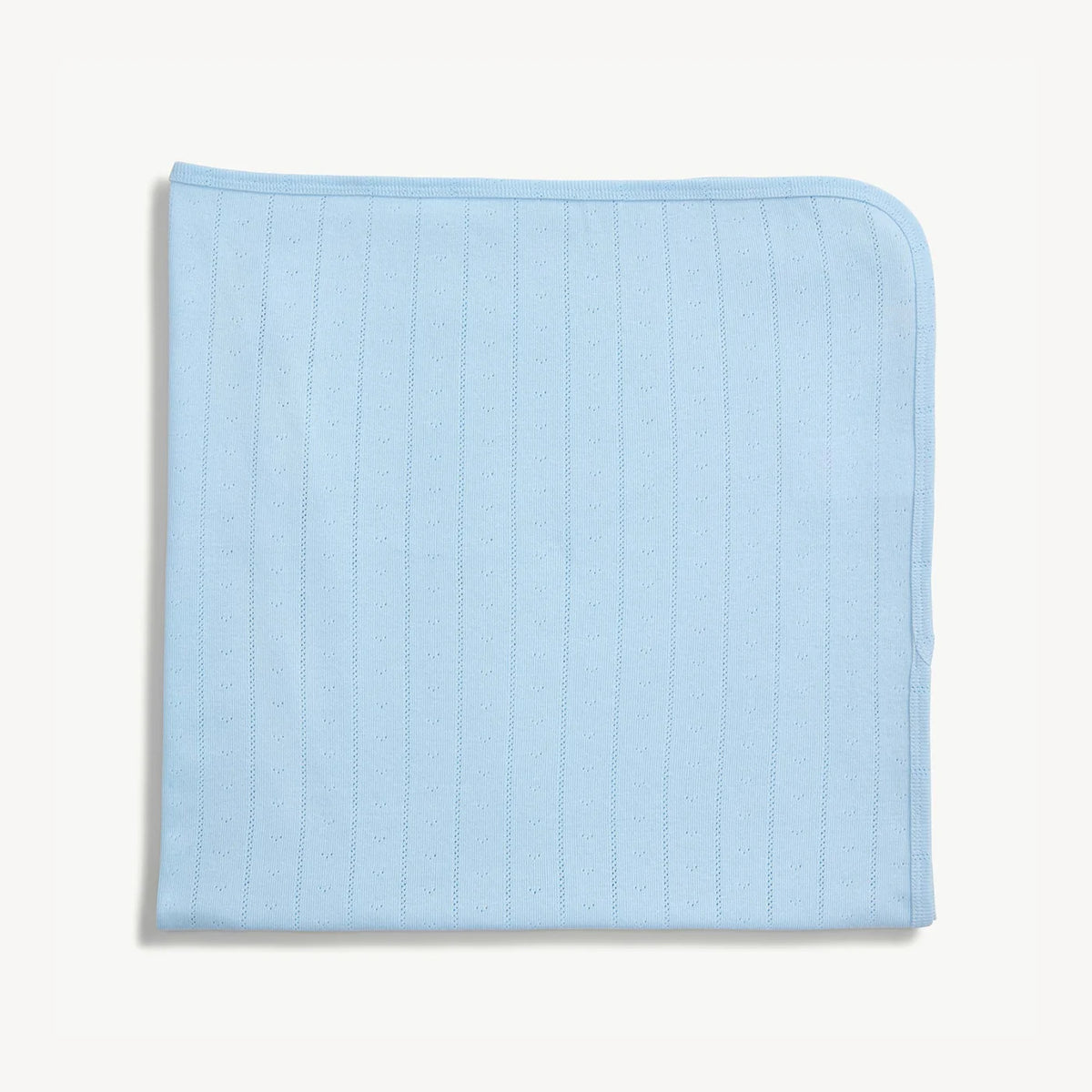 Magnetic Me - Blue Love Lines Baby Blanket