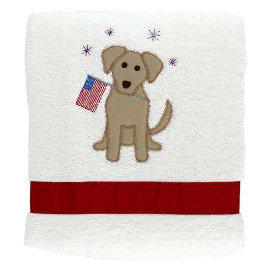 Bailey Boys - Boy's Patriotic Pup Towel