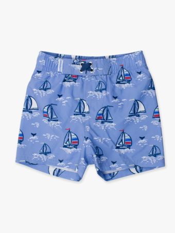Ruffle Butts - Blue Seas The Day Swim Trunks