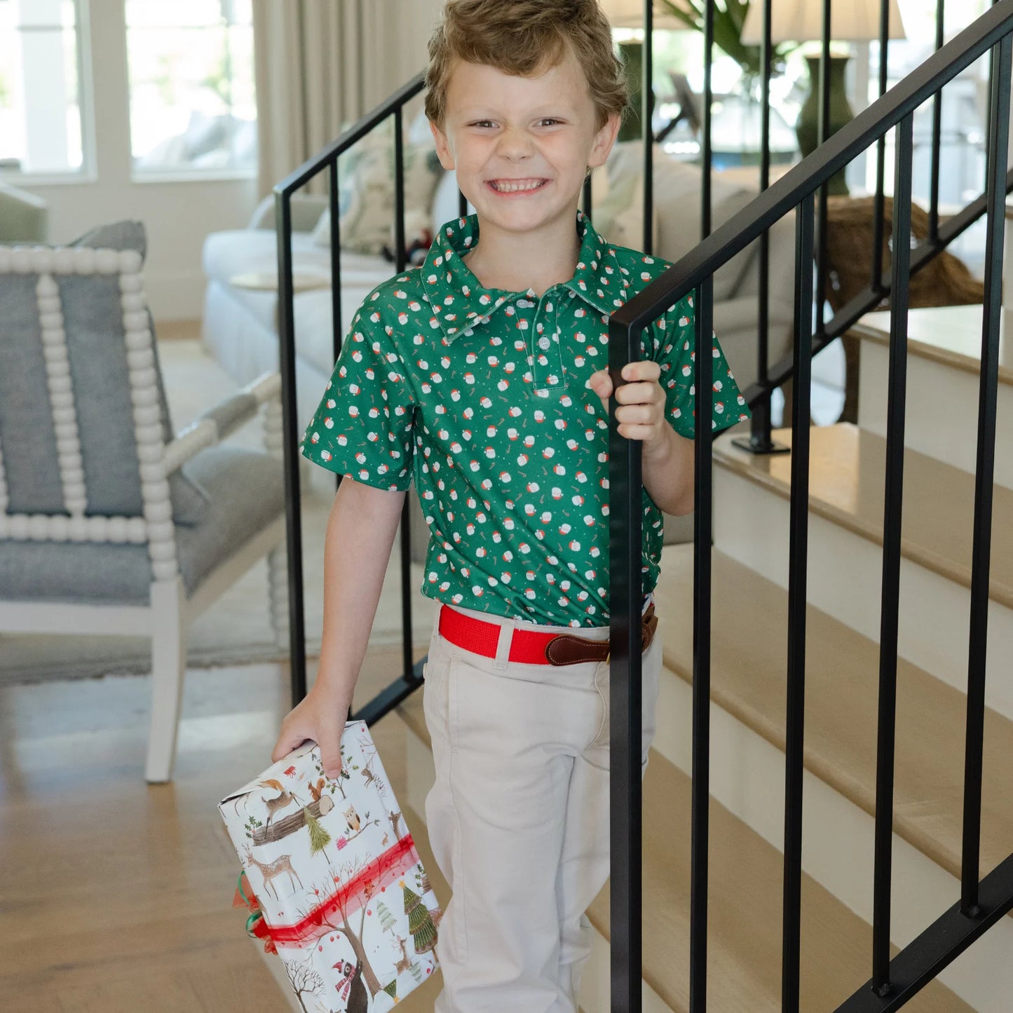 Bailey Boys - Santa Performance Polo
