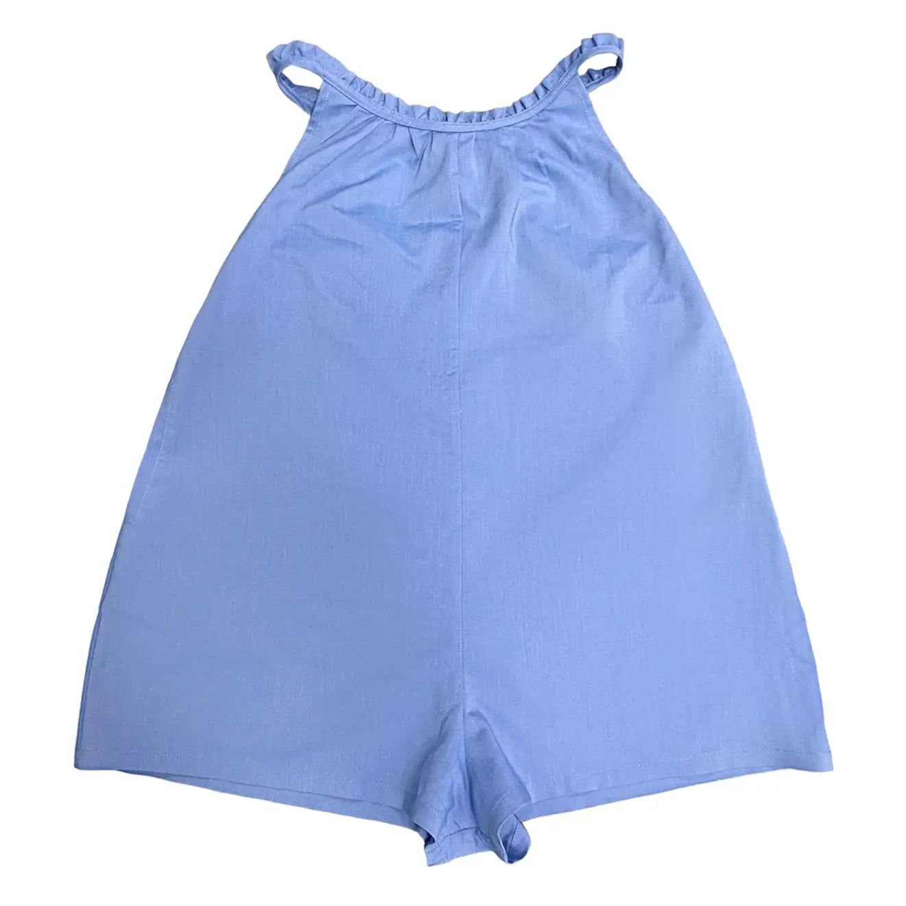 Little Olin - Blue Chambray Romper