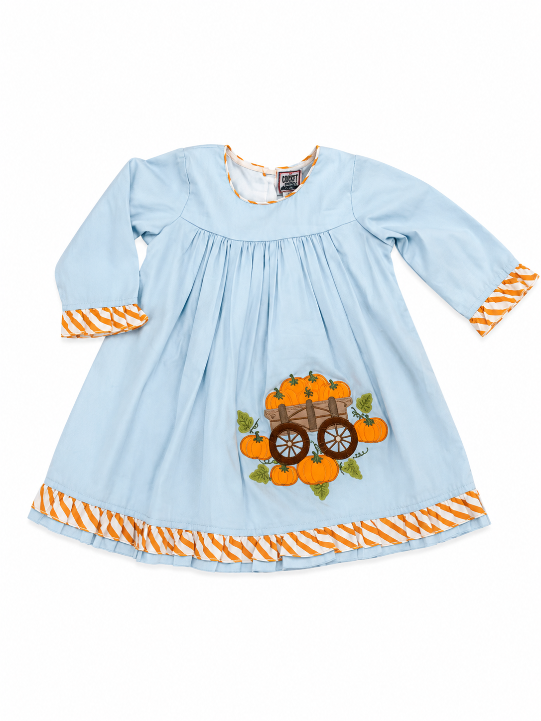 Cotton Kids - Blue Pumpkin Dress