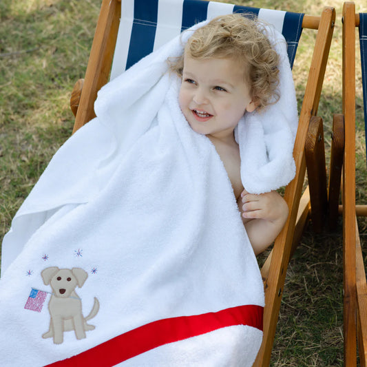 Bailey Boys - Boy's Patriotic Pup Towel