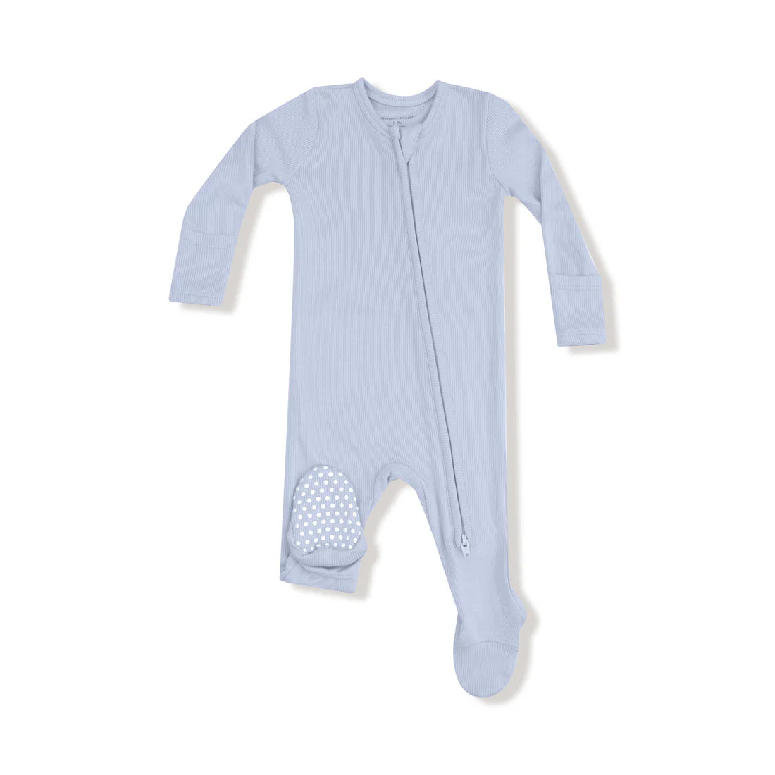 Angel Dear - Blue Mist 2 Way Zipper Footie