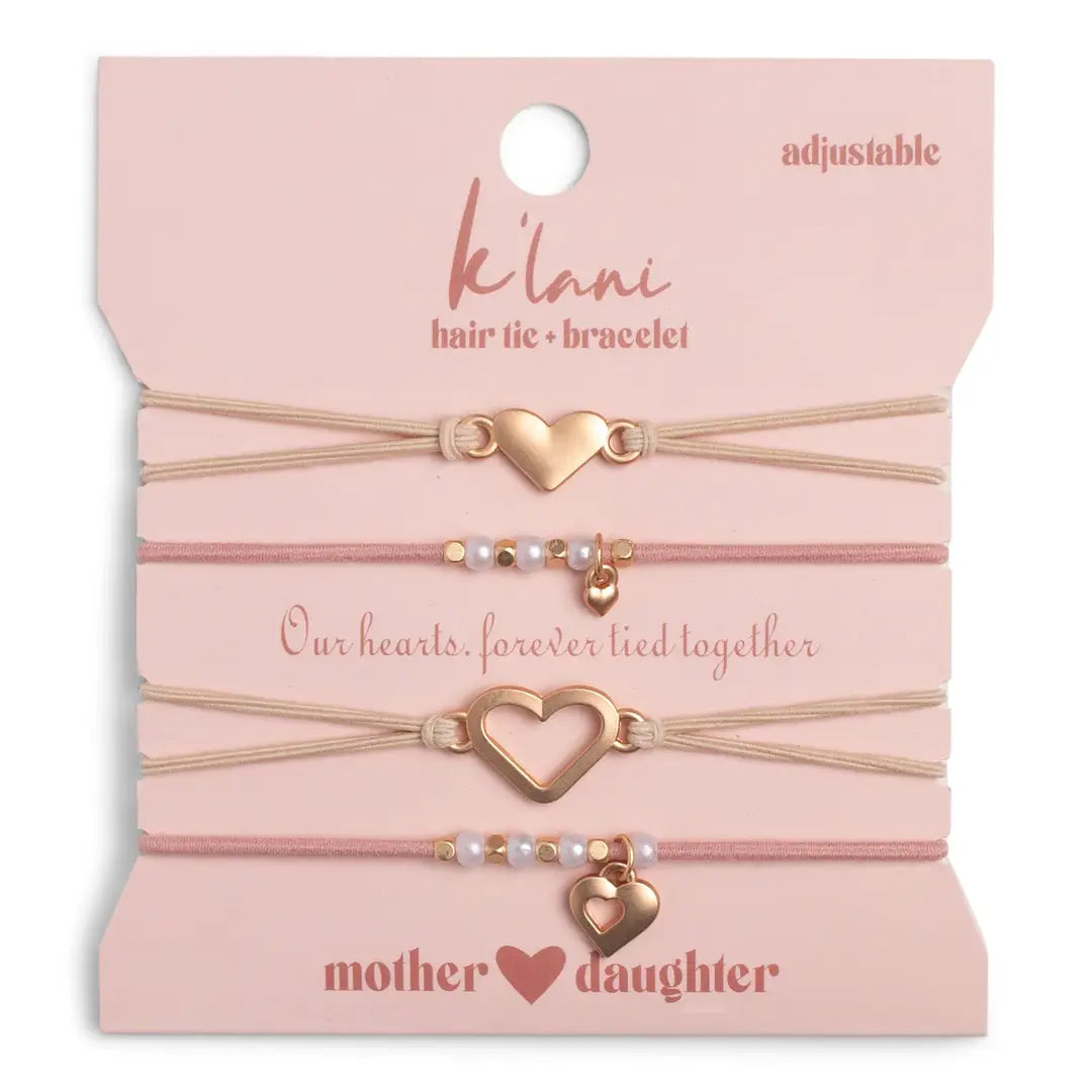 K'lani - Mother/Daughter Hair Tie Bracelet