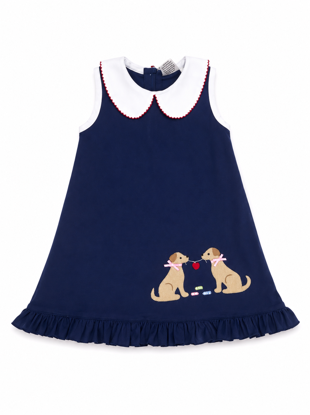 Acvisa - Navy Back To School Puppy Dress