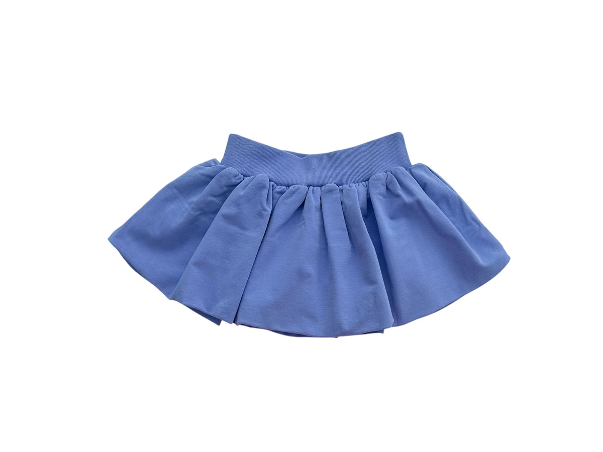 Little Olin - Blue Gathered Skirt