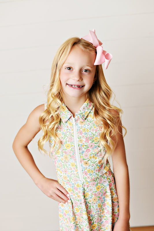 Swoon Baby - Boho Floral Athletic Dress