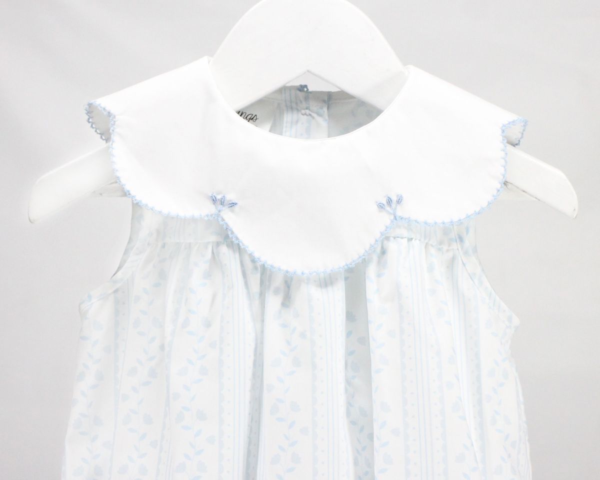 Baby Blessings - Scalloped Floral Bubble