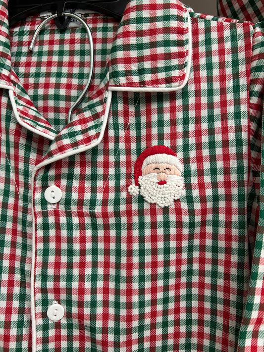 Sweet Dreams - Gingham Santa Gown