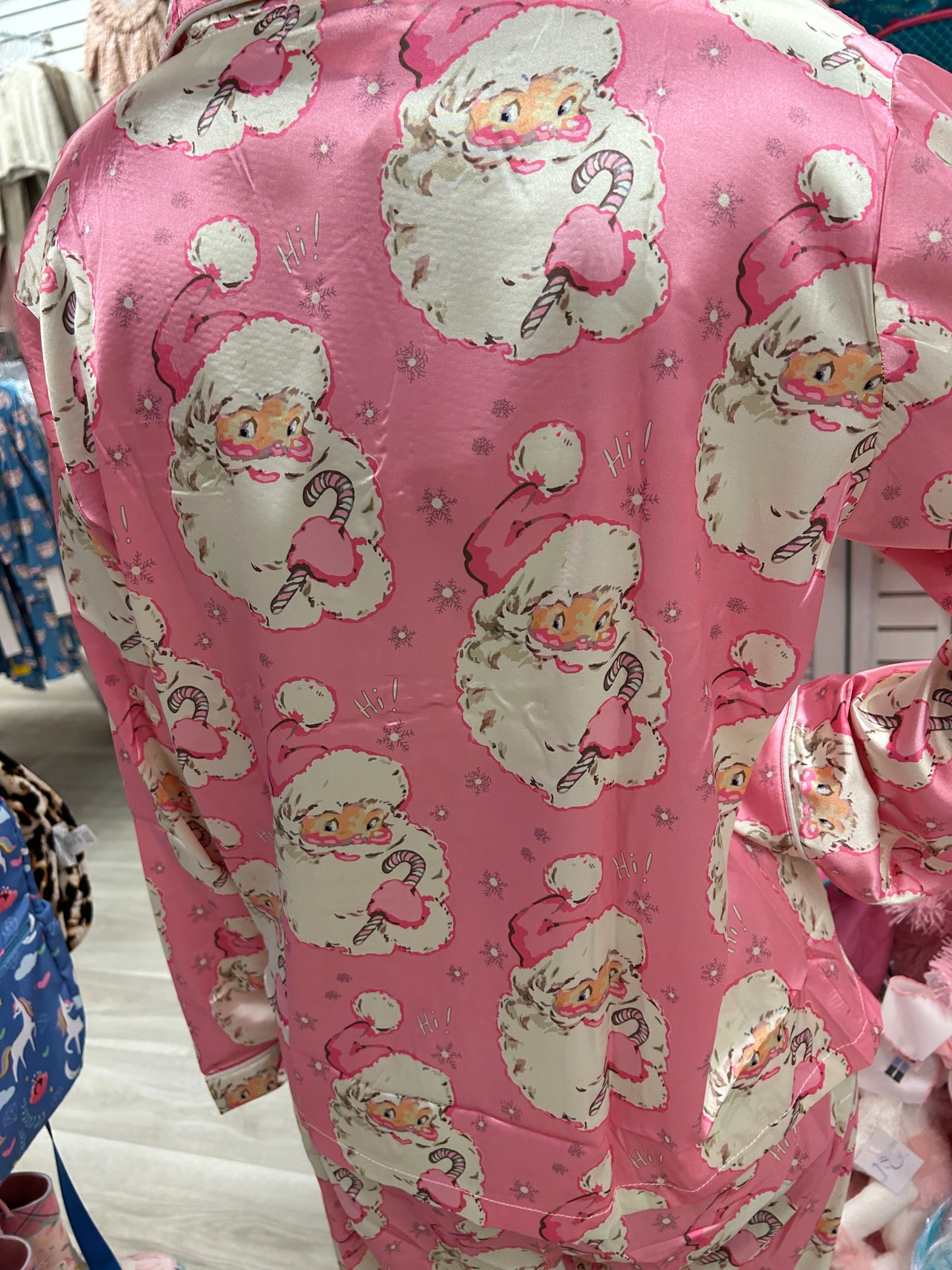 LOLA & THE BOYS Christmas PINK pajamas