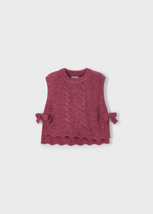 Mayoral - Cherry Knit Vest