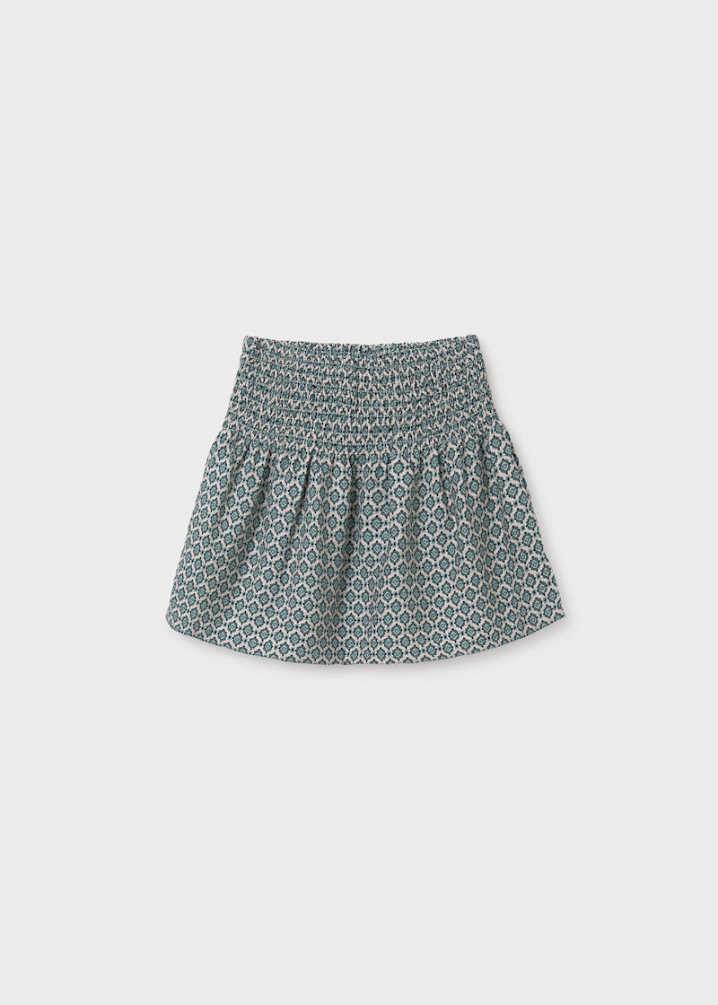 Mayoral - Rouched Skirt Eucalyptus