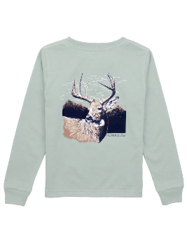 Properly Tied - Boys Buck LS Sage