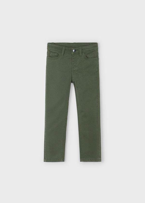 Mayoral - Slim Fit Olive Pants