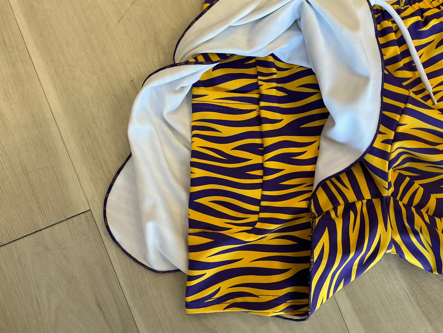 Belle Cher - Tiger Stripe Butterfly Shorts