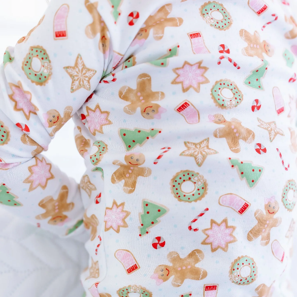 Magnolia Baby - Pink Frosted Wonderland Long Pajamas