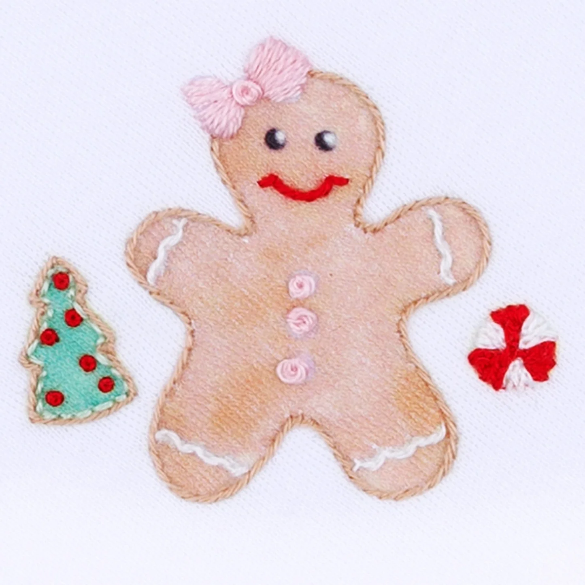 Magnolia Baby - Frosted Wonderland Pink Girl Footie