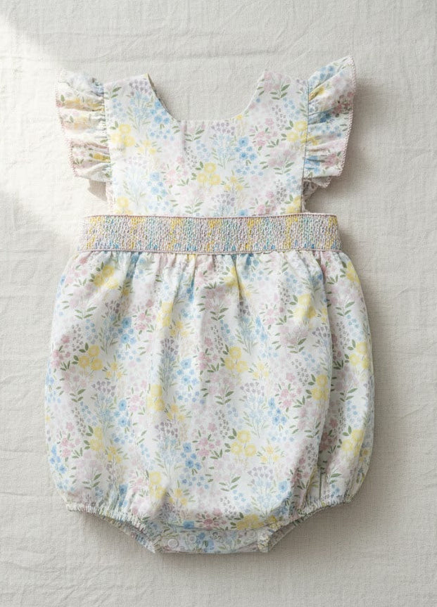 Charming Little Ones - Pastel Garden With Bow In Back Bubble