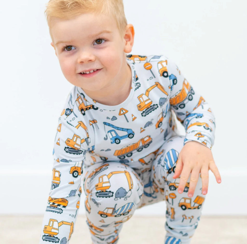Sweet Bamboo - Construction Pajamas