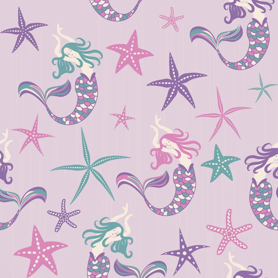 Sweet Bamboo - Lavender Mermaid Pajamas