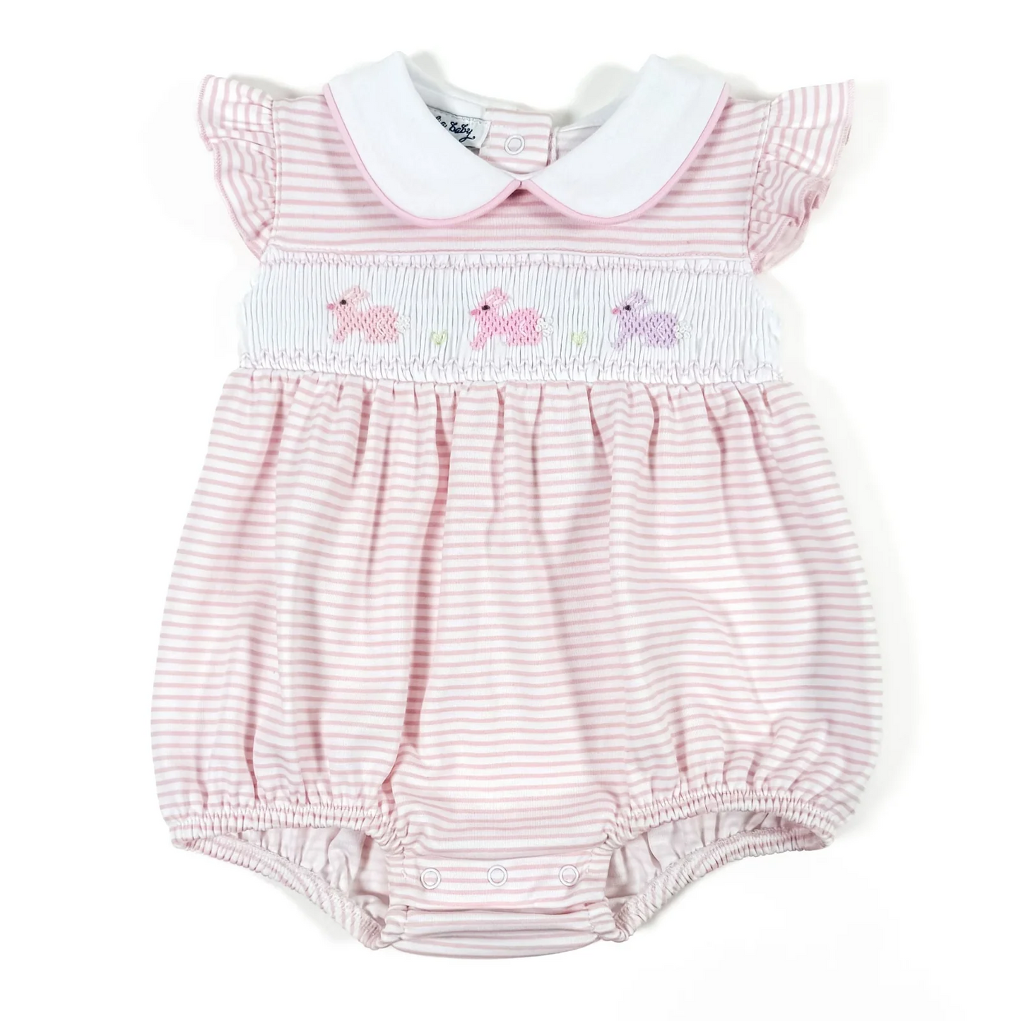 Magnolia Baby - 3 Bunny Stripe Bubble