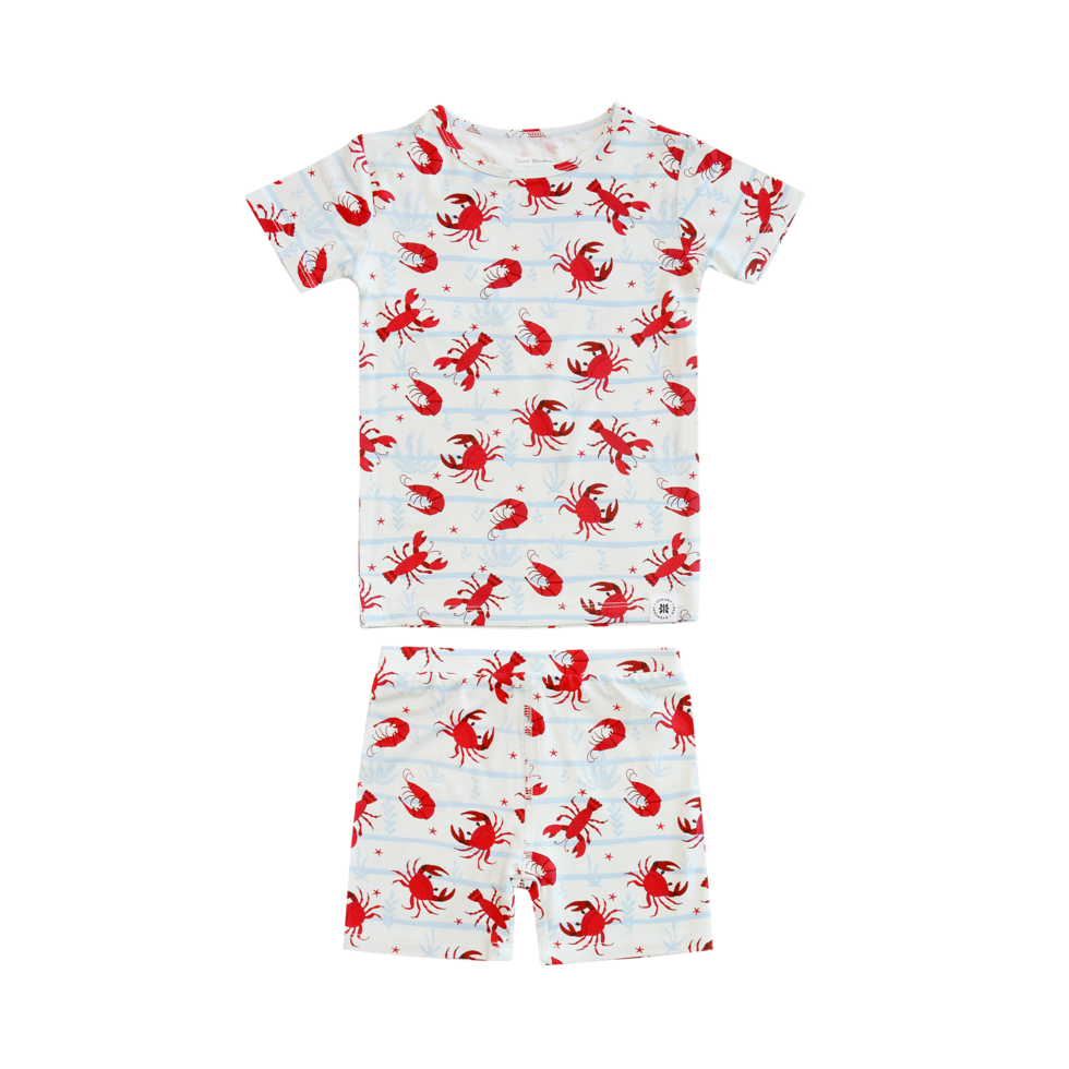 Sweet Bamboo - Feeling Crabby Summer Pajamas