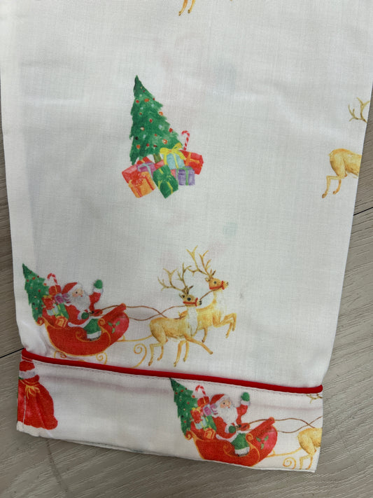 Sweet Dreams - Santa Sleigh Print Gown