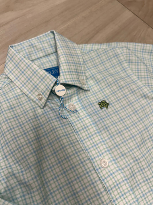 Bailey Boys - Performance Button Down Lagoon